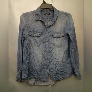 Buffalo David Bitton Blue Button Down Shirt